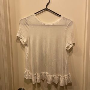 Red Valentino beautiful ruffle tee